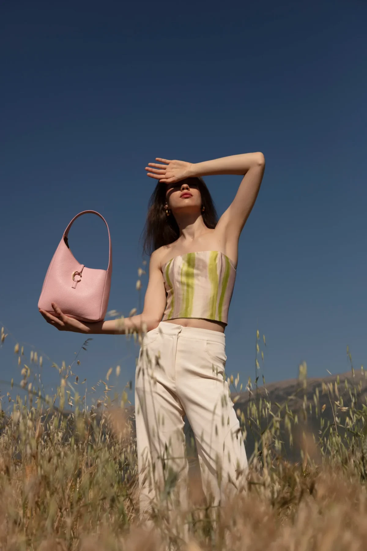 BLOSSOM HOBO BAG BALLET PINK - Image 7