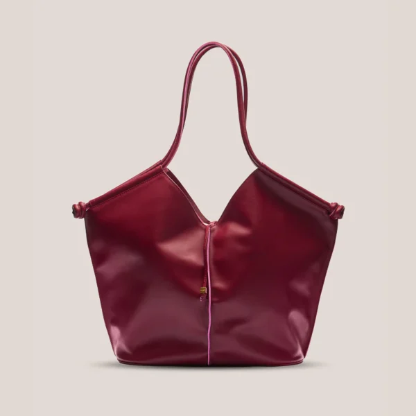 CLAY TOTE BAG CRANBERRY