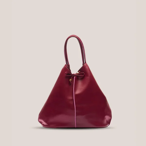 CLAY TOTE BAG CRANBERRY - Image 3