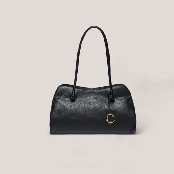 MARNIE SATCHEL BAG BLACK